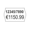 USUWALNE ETYKIETY CENOWE W ROLCE AVERY 26x16mm
