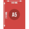 PAPIER KSERO A5 160g RYZA 250 szt SUPER JAKOŚĆ