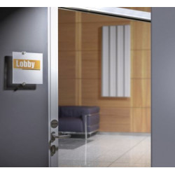 TABLICZKA INFO CRYSTAL SIGN DURABLE 210x210 mm