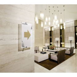 TABLICZKA INFO CRYSTAL SIGN DURABLE 210x297 mm