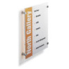 TABLICZKA INFO CRYSTAL SIGN DURABLE 297x420 mm