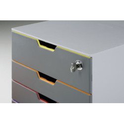 POJEMNIK Z SZUFLADAMI DURABLE Varicolor 4 szuflady