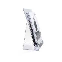 STOJAK NA ULOTKI A4 DURABLE 859419 przezroczysty