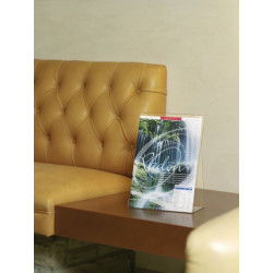 STOJAK NA ULOTKI A4 DURABLE 859419 przezroczysty