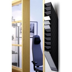 STOJAK NA ULOTKI DURABLE FLEXIBOXX PION 12xA4