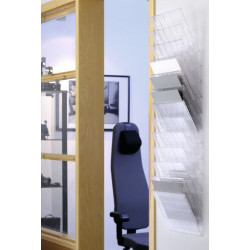 STOJAK NA ULOTKI DURABLE FLEXIBOXX POZIO 12xA