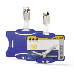 DURABLE ETUI DO KART IDENTYFIKACYJNYCH Z KLIPEM