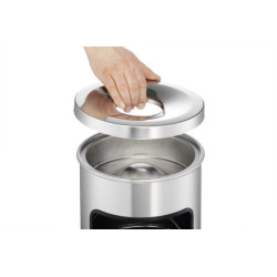 KOSZ NA ŚMIECI 17L DURABLE SAFE Z POPIELNICĄ