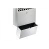 POPIELNICA NAŚCIENNA 4L METALOWA DURABLE