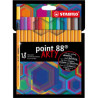 STABILO CIENKOPIS POINT 88 ARTY ETUI 18 SZTUK