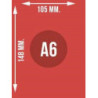 PAPIER KSERO A6 250g RYZA 125 szt SUPER JAKOŚĆ