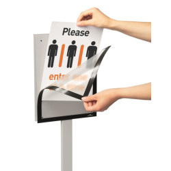 STOJAK PODŁOGOWY A4 DURABLE INFO STAND BASIC