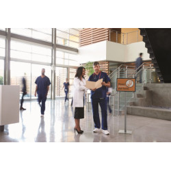 STOJAK PODŁOGOWY A3 DURABLE INFO STAND BASIC