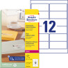 Etykiety przezroczyste adresowe Avery Zweckform 99,1x42,3 25 ark. l4772-25