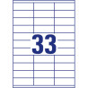 ETYKIETY UNIWERSALNE AVERY 70x25,4mm