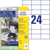 ETYKIETY UNIWERSALNE 70x37 AVERY 10 ARKUSZY
