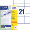 Etykiety uniwersalne 70x42,3 Avery Zweckform 100 arkuszy 3652