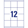 ETYKIETY UNIWERSALNE AVERY 70x67,7mm