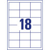 ETYKIETY UNIWERSALNE AVERY 64x45mm