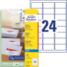 Etykiety adresowe 63,5x33,9 Avery Zweckform 25 arkuszy J8159-25