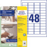 ETYKIETY USUWALNE 45,7x21,2 AVERY 10 ARKUSZY