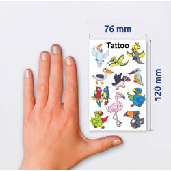 PTAKI TATUAŻE AVERY Z-DESIGN DLA DZIECI