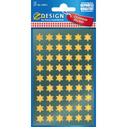 Naklejki Z-Design - złote gwiazdy 52802