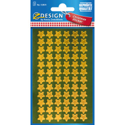 Naklejki Z-Design - złote gwiazdy 52805