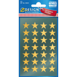 Naklejki Z-Design - złote gwiazdy 52800