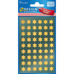 Naklejki Z-Design - złote gwiazdy 52802