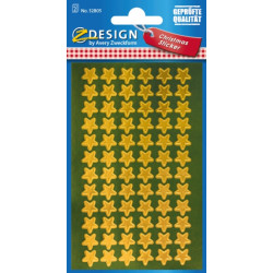 Naklejki Z-Design - złote gwiazdy 52805