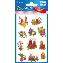 Naklejki Z-Design błyszczące - stroiki świąteczne