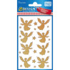 Naklejki Z-Design foliowe - złote anioły 52420