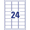 ETYKIETY NA MROŻONKI AVERY 63,5x33,9 25 ARKUSZY
