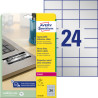 Etykiety znamionowe Avery Zweckform 70x37mm 20 arkuszy l6133-20