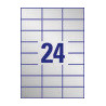 ETYKIETY ZNAMIONOWE AVERY 70x37mm 20 ARKUSZY