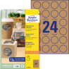 ekologiczne Etykiety 40mm Avery Zweckform 25 arkuszy L7105-25