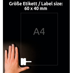 Etykiety do oznaczania 60x40 Avery Zweckform 20 arkuszy L7950-20