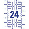 Etykiety do oznaczania 60x40 Avery Zweckform 20 arkuszy L7950-20
