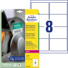 Etykiety polietynelowe 99,1x67,7 Avery Zweckform 10 arkuszy L7914-10