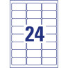 ETYKIETY ZABEZPIECZAJĄCE NO PEELAVERY 63,5x33,9mm
