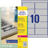Etykiety znamionowe 96x50,8 Avery Zweckform 20 arkuszy l6012-20