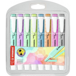 Zakreślacz STABILO swing cool pastel etui 8 szt.