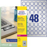 Etykiety znamionowe 30mm Avery Zweckform 20 arkuszy l6129-20