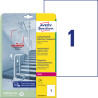 Folie antybakteryjne usuwalne 210x297mm Avery Zweckform 10 arkuszy L8011REV-10