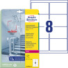 Folie antybakteryjne usuwalne 99,1x67,7 Avery Zweckform 10 arkuszy L8014REV-10
