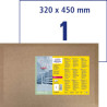 Folie antybakteryjne Avery 320x450mm trans 5 etyk