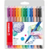 Cienkopis STABILO pointMAX etui 12 szt.