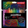 Cienkopis STABILO pointMAX ARTY etui karton 15szt