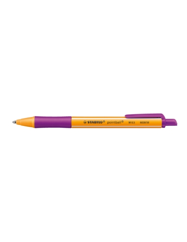 Długopis STABILO pointball lila 6030/58